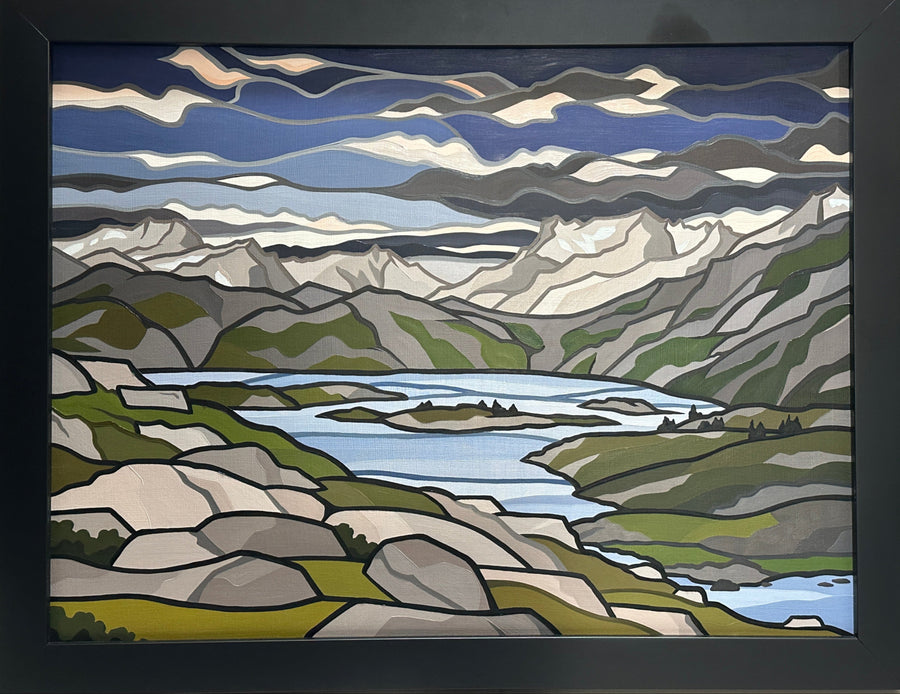 Red Rock Lake - Original Painting