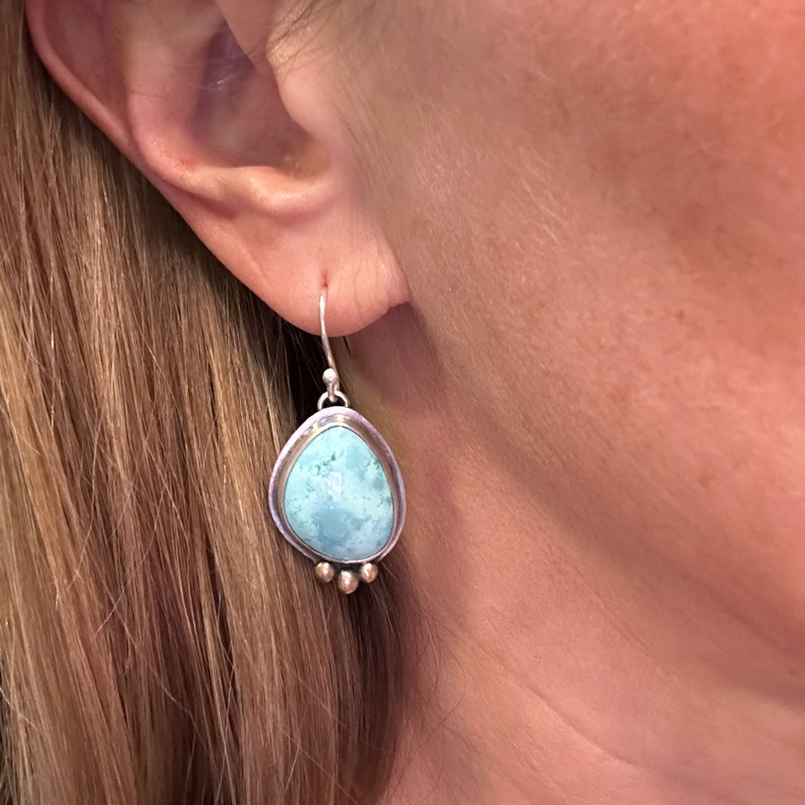 Earrings - Lavender Turquoise