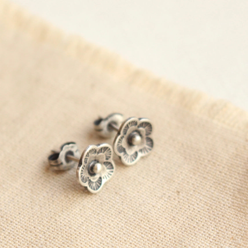 Cactus Flower - Mini - Earrings - Post
