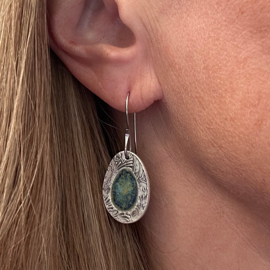 Earrings - Oval