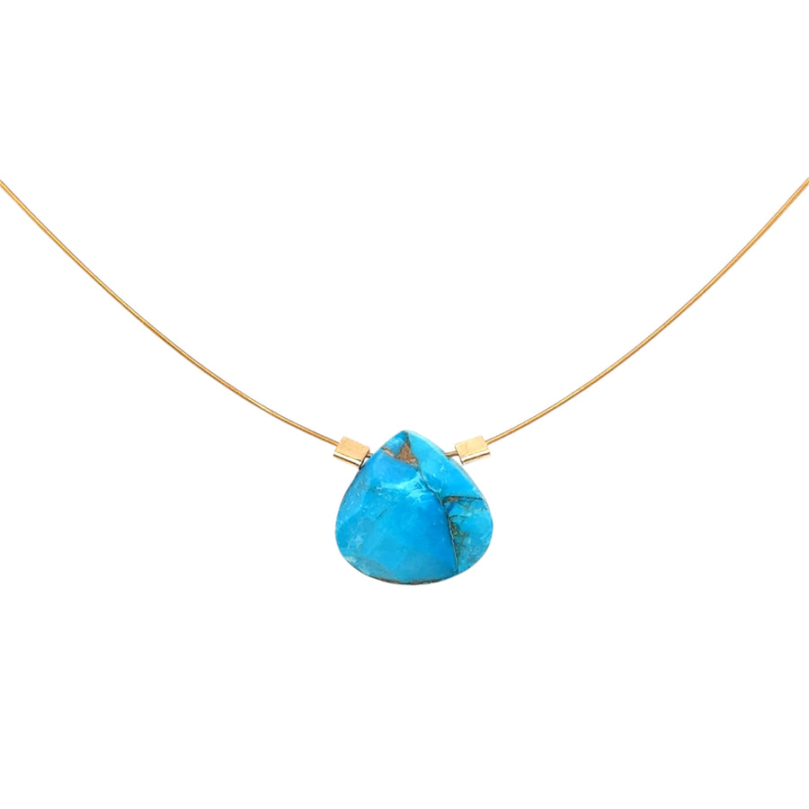 Copper Turquoise Necklace