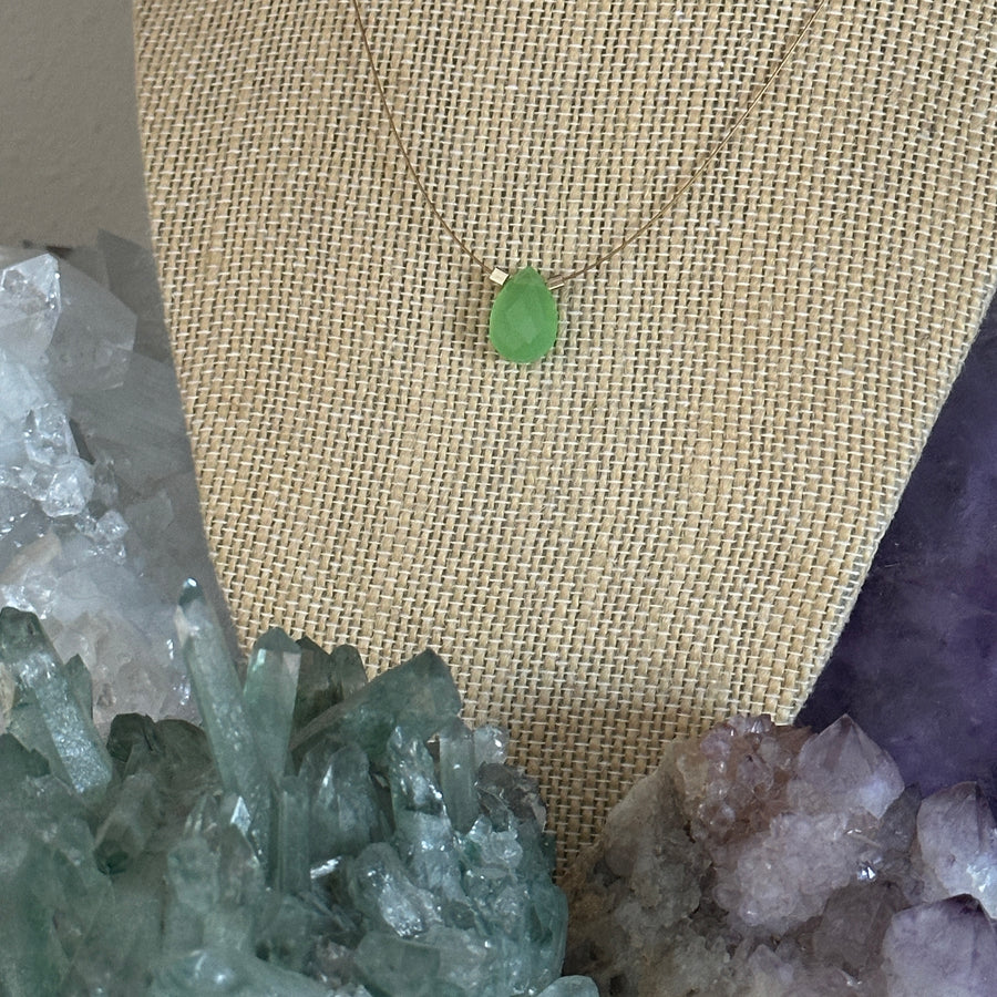 Prehnite Necklace