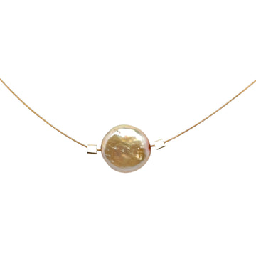 Coin Pearl Necklace