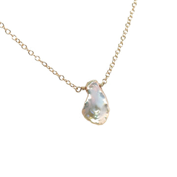 Necklace - Pink Petal Pearl