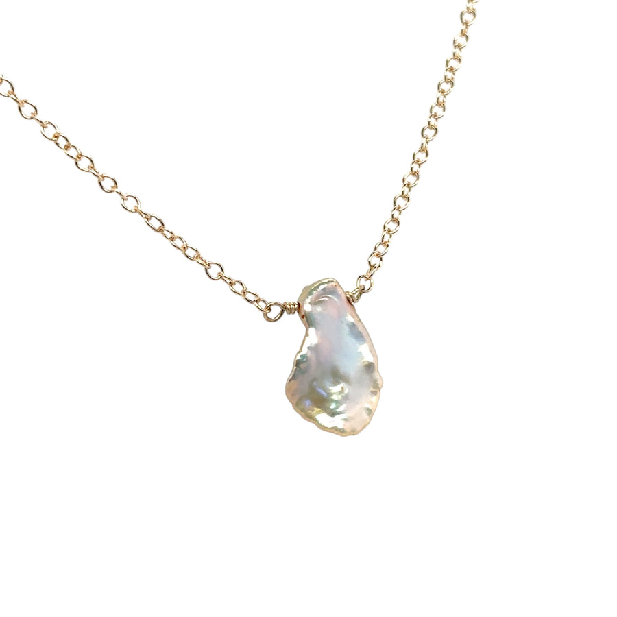 Necklace - Pink Petal Pearl