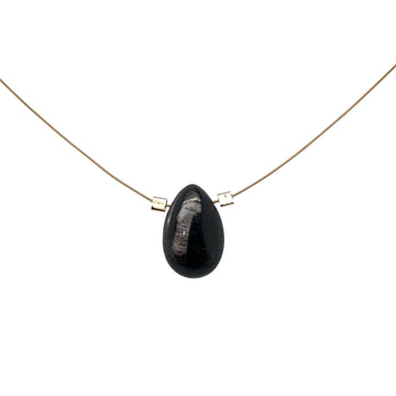 Black Moonstone Necklace