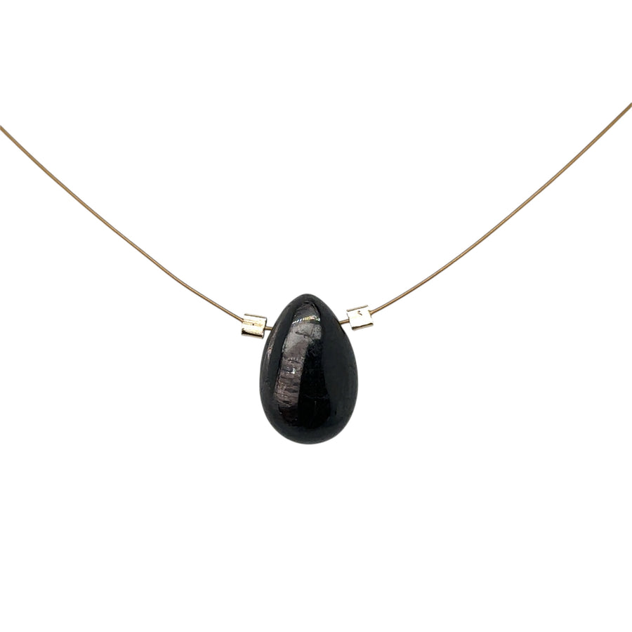 Black Moonstone Necklace