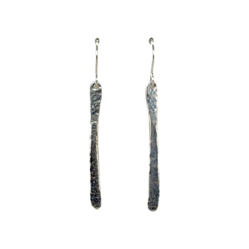 Earrings - Hammered Twigs