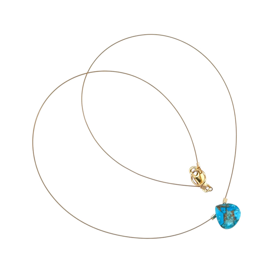 Copper Turquoise Necklace