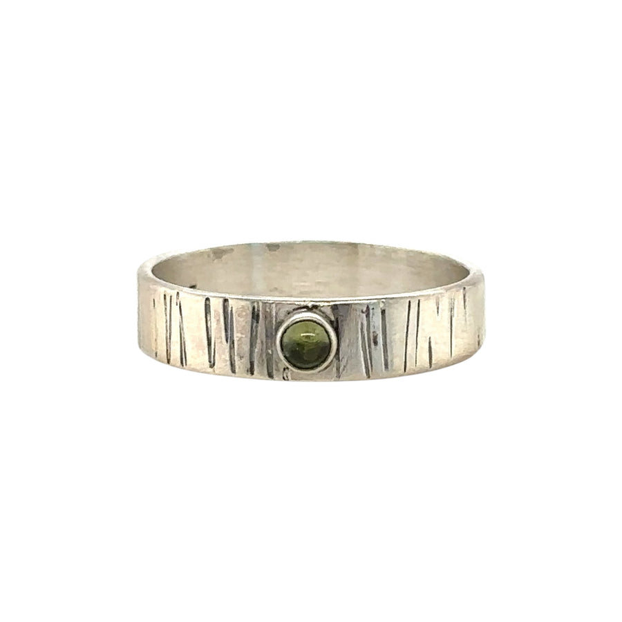 Ring - Green Tourmaline - Size 9.75