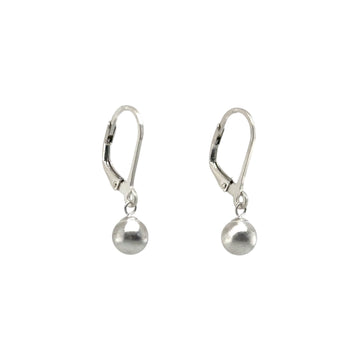 Earrings - Silver Balls