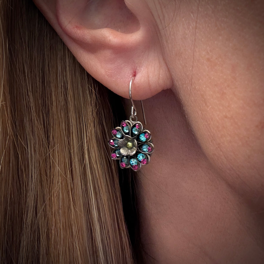 Earrings - Botanical Flower