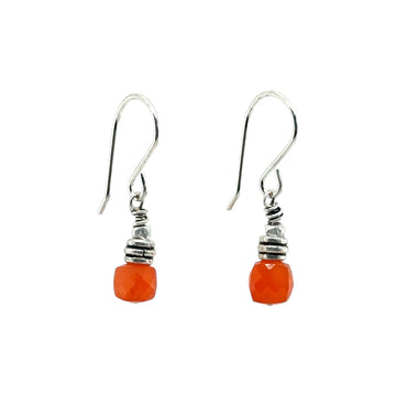 Earrings - Carnelian - Tiny