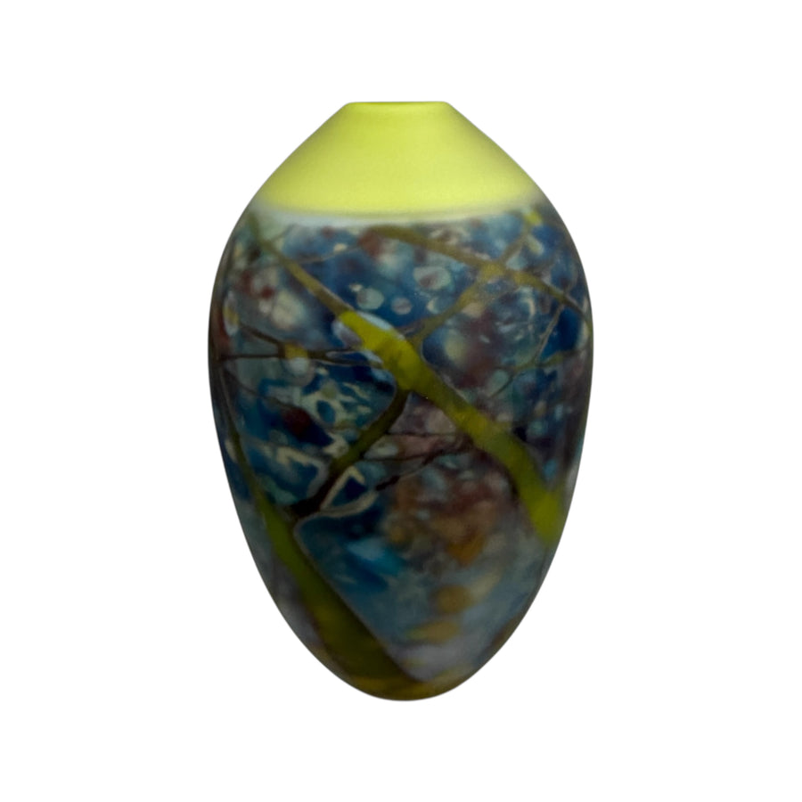 Yellow Vine Incalmo Vase #1004