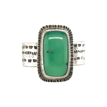Ring - Chrysoprase - Size 9.25