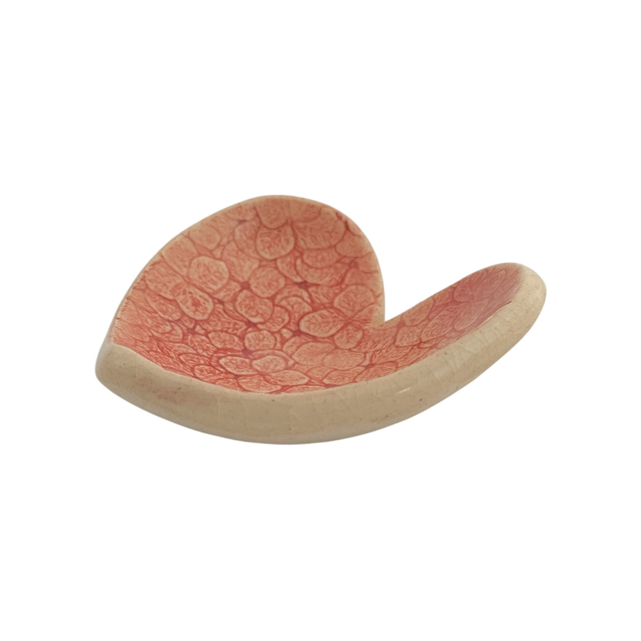 Trinket Dish - Heart - Red - Small