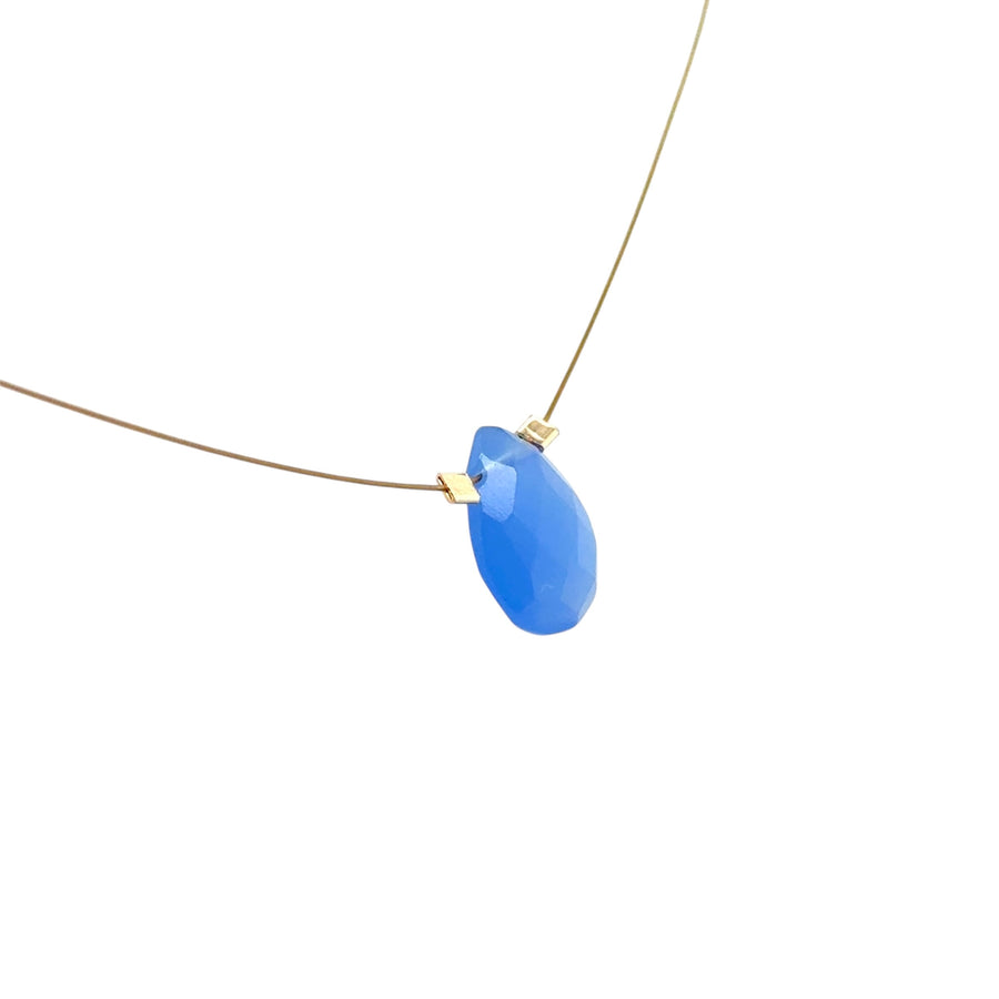 Blue Chalcedony Necklace