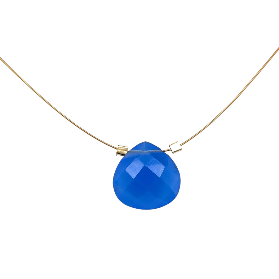 Blue Chalcedony Necklace