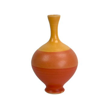 Bud Vase - Yellow/Red