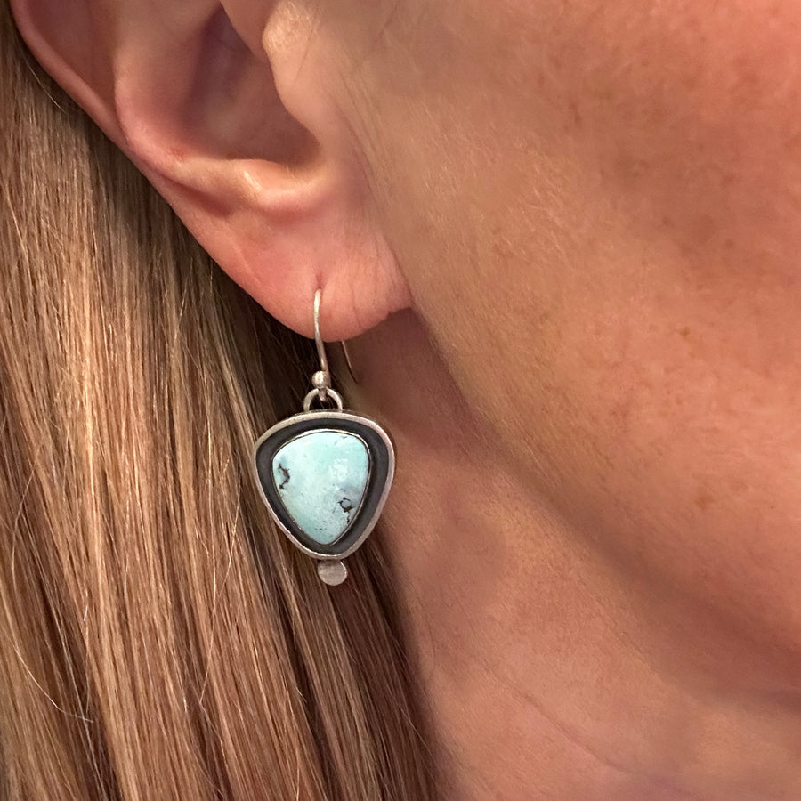 Earrings - Lavender Turquoise