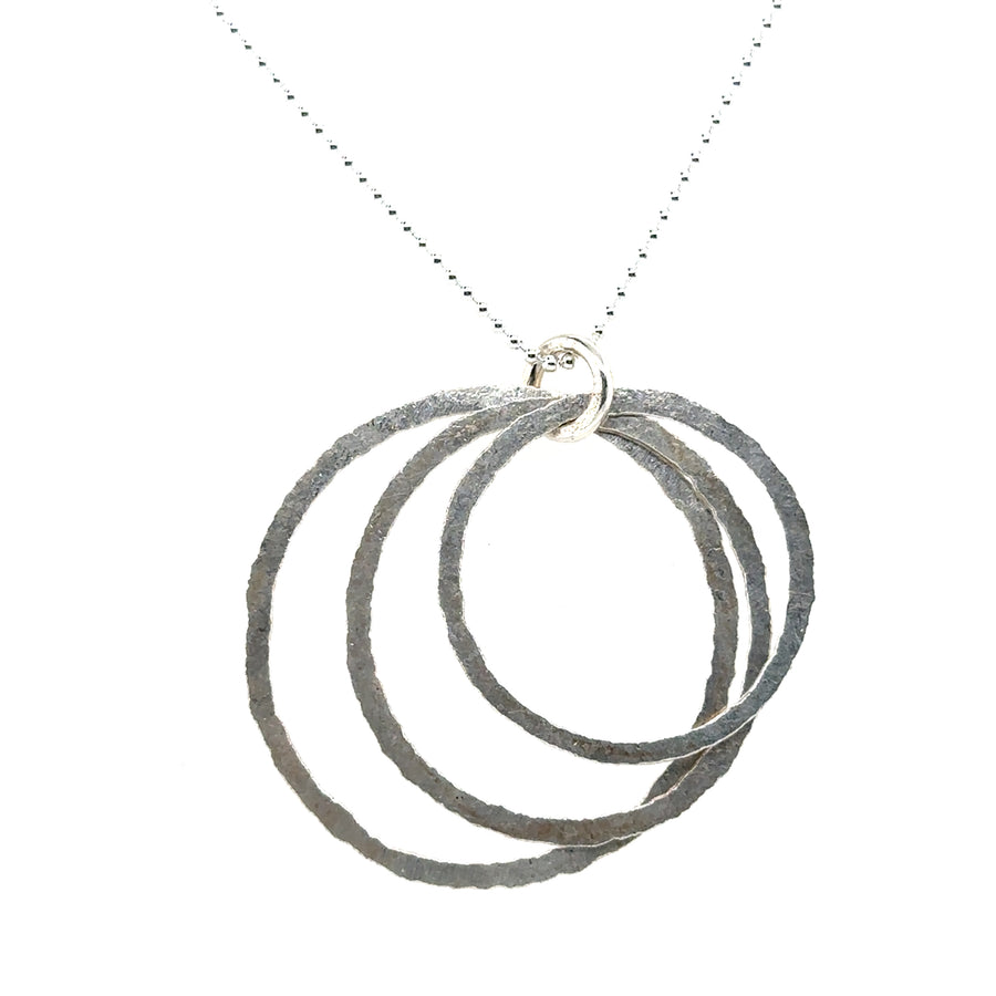 Necklace - Three Layer Circle - Large