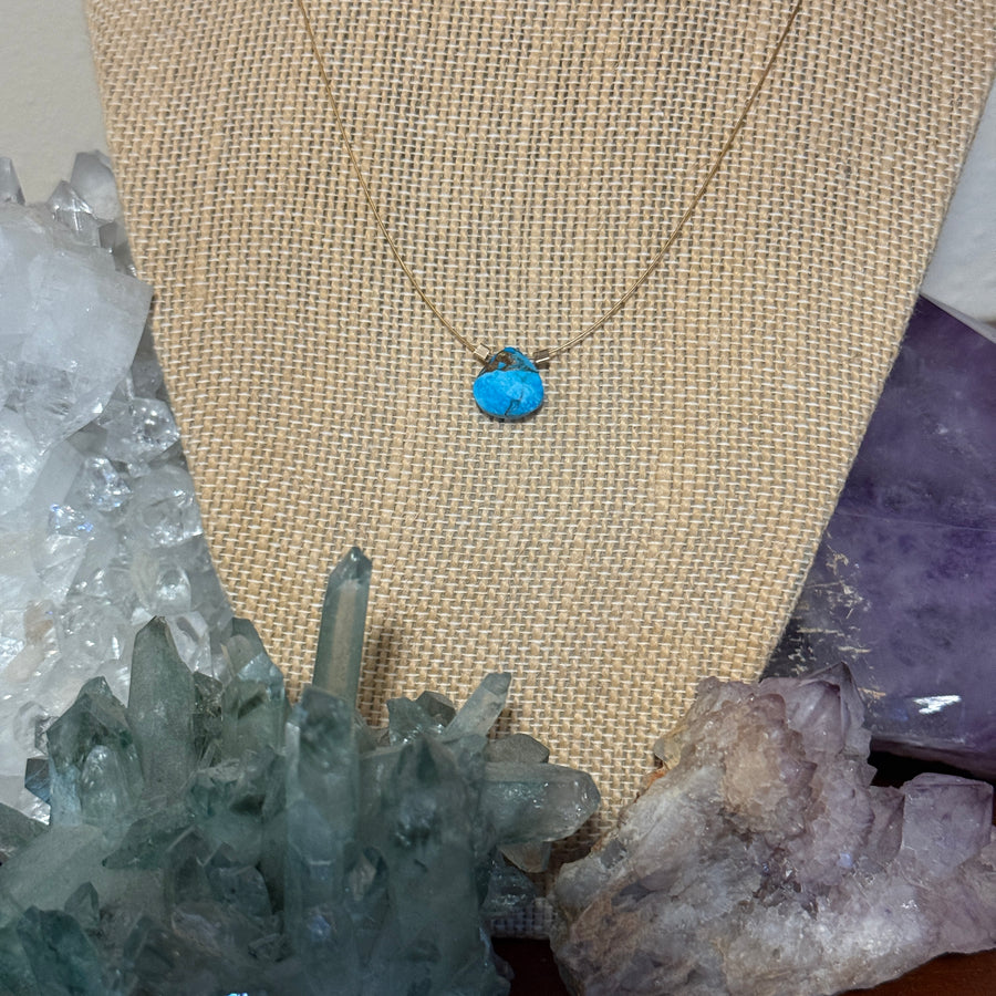 Copper Turquoise Necklace