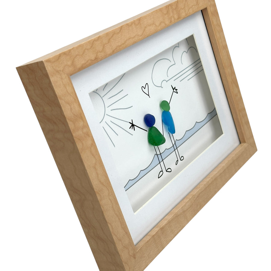Sea Glass Couple
