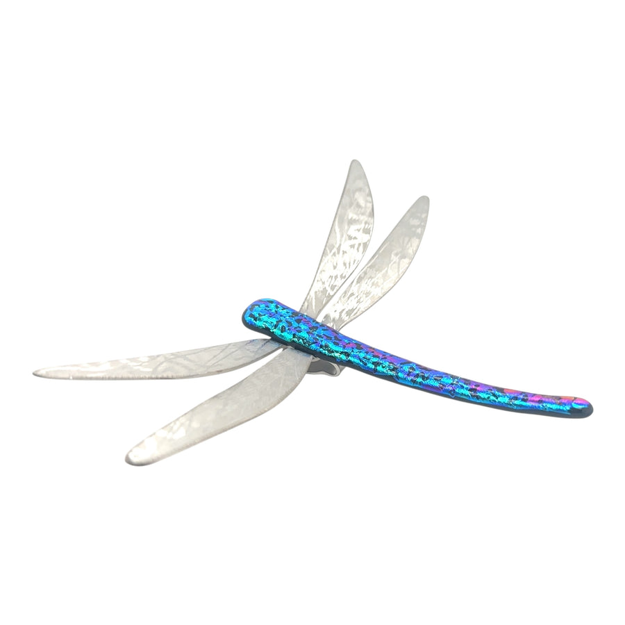 Dichroic Glass Dragonfly
