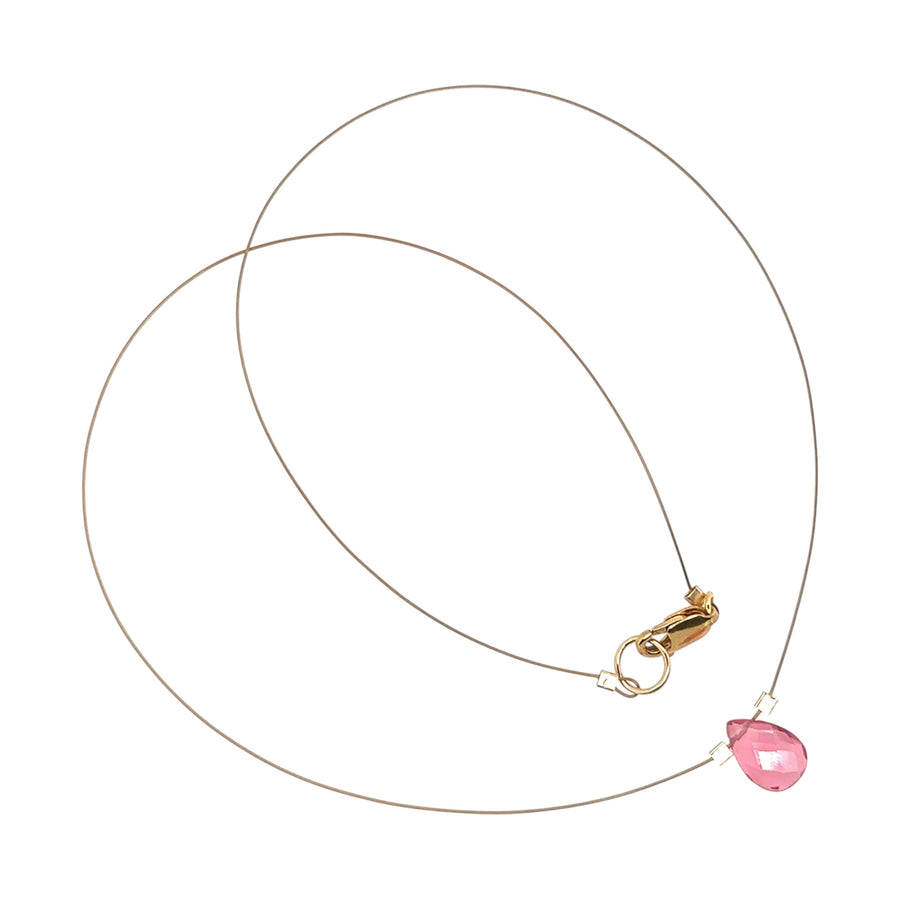 Pink Tourmaline Necklace