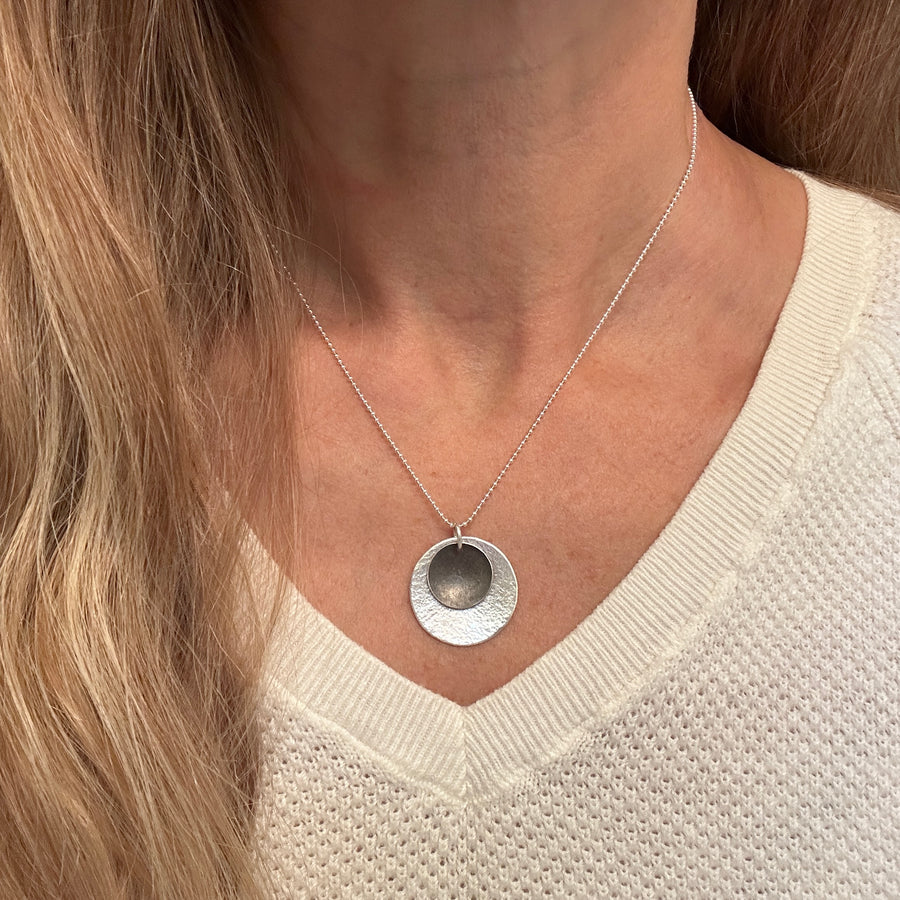 Necklace - Two Layered Disks