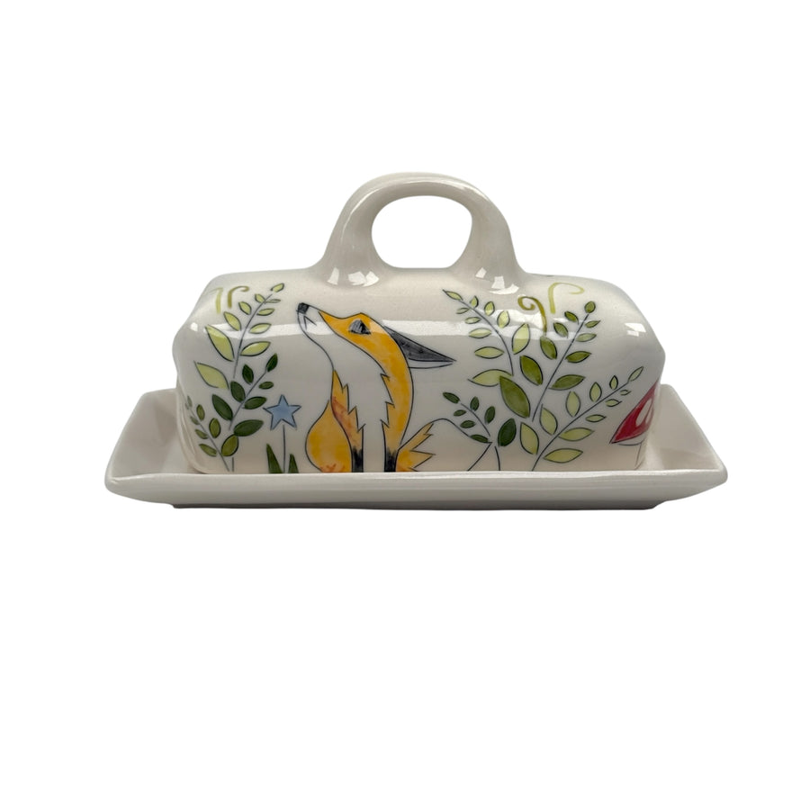 Fox and Fern - Butter Dish