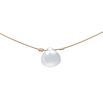 Blue Chalcedony Necklace
