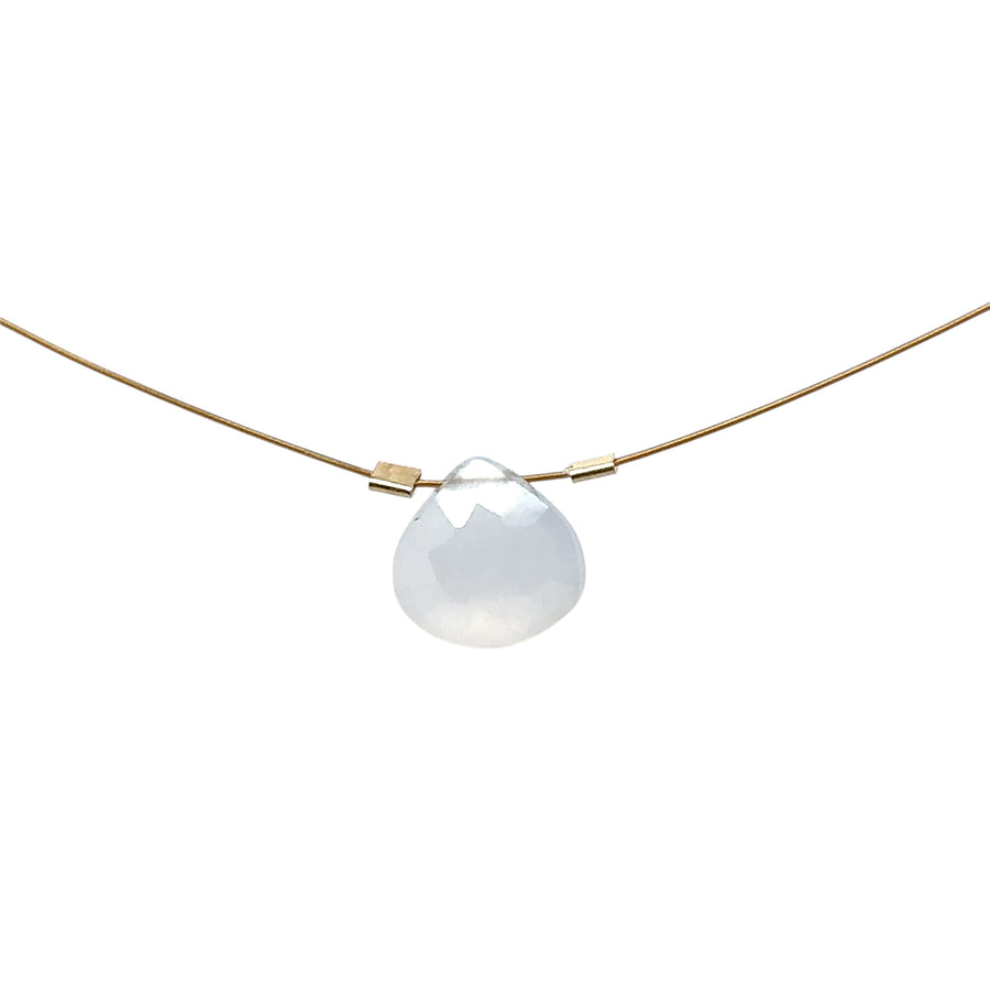 Blue Chalcedony Necklace