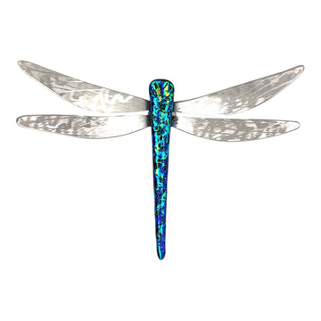 Dichroic Glass Dragonfly