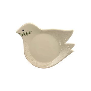 Bird Plate - Small - Peace Dove