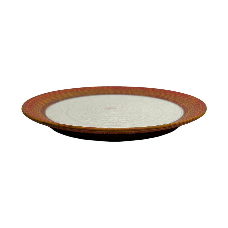 Dinner Plate with Clown Pattern