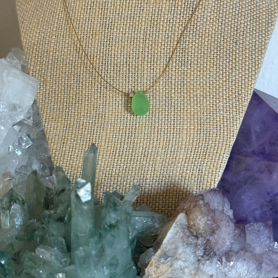 Prehnite Necklace