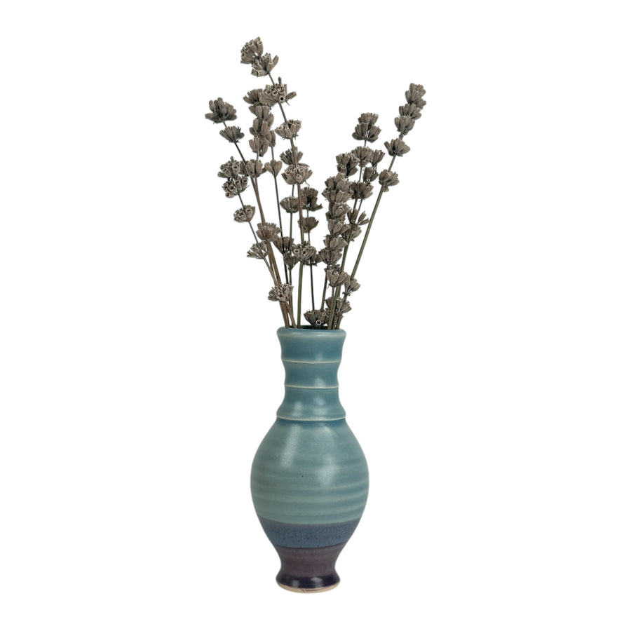 Bud Vase - Light Blue/Purple