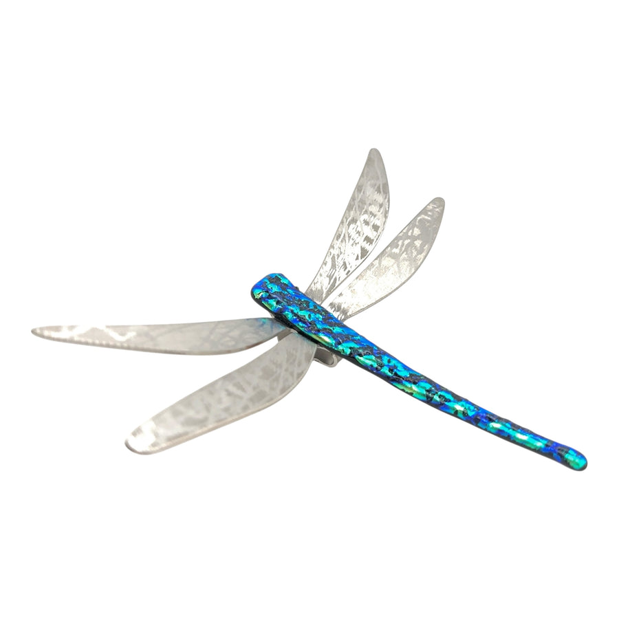 Dichroic Glass Dragonfly