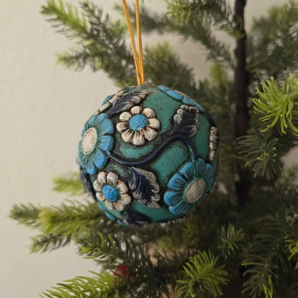 Ceramic Ornament - Turquoise
