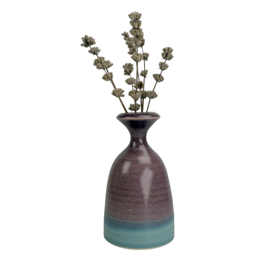 Bud Vase - Purple/Light Blue