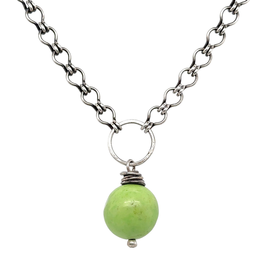 Necklace - Green Turquoise