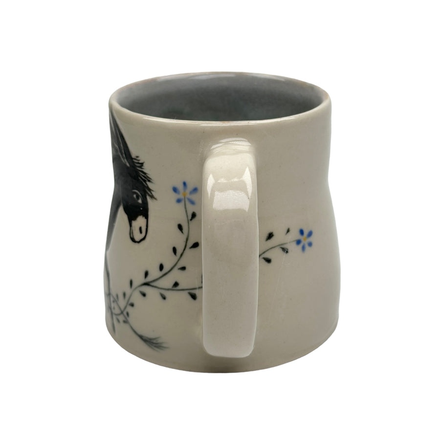 Mug - Donkey with Forget-me-nots