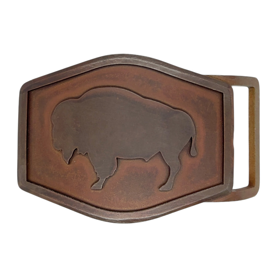 Bison Belt Buckle