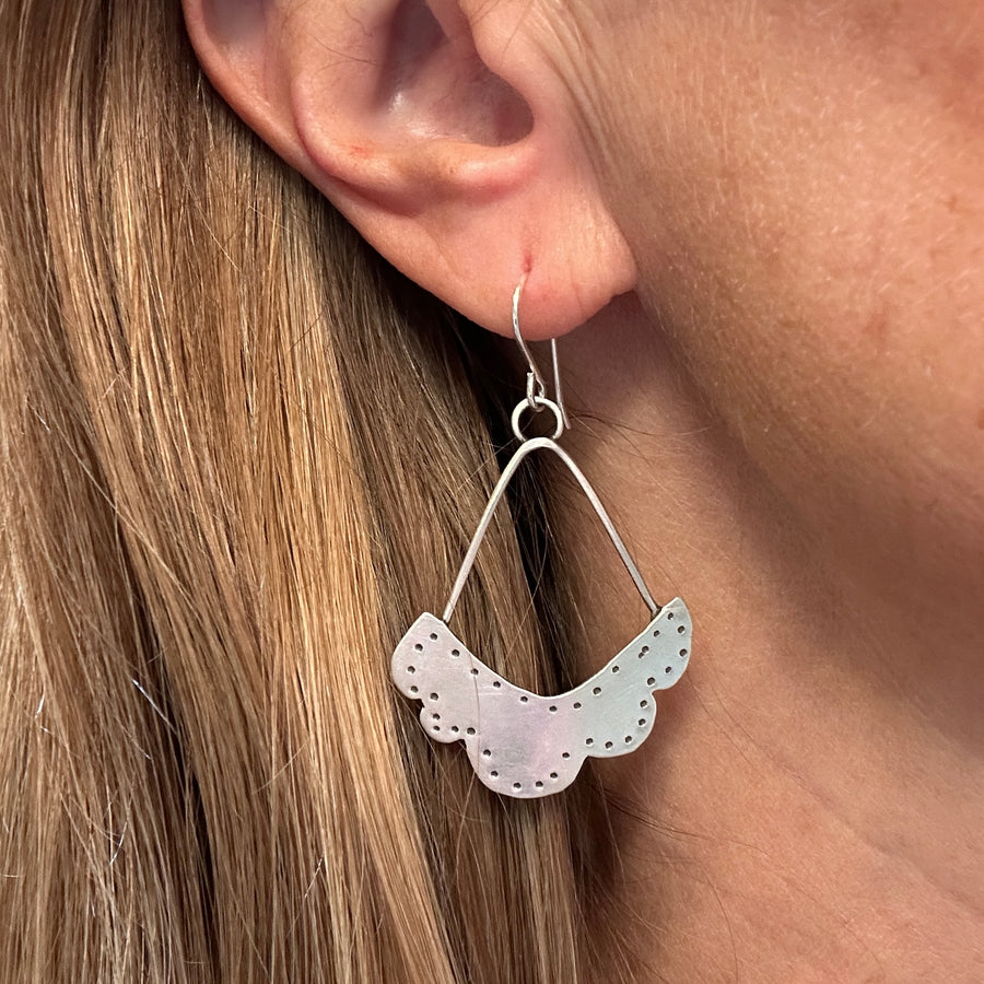 Earrings - Silver Frida