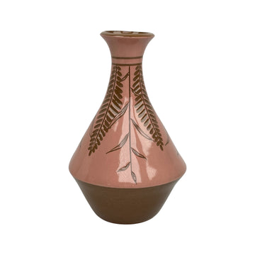 Medium Vase - Pink - Botanical