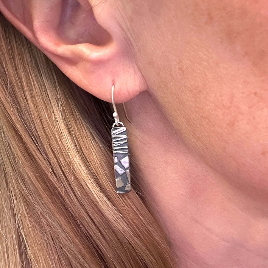 Earrings - Stripes and Checks