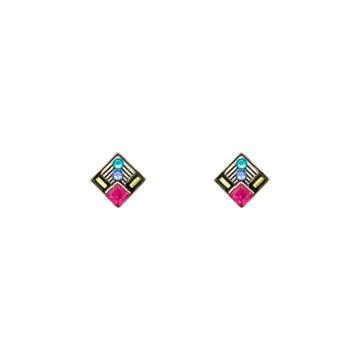 Earrings - Stud - Diamond Shape