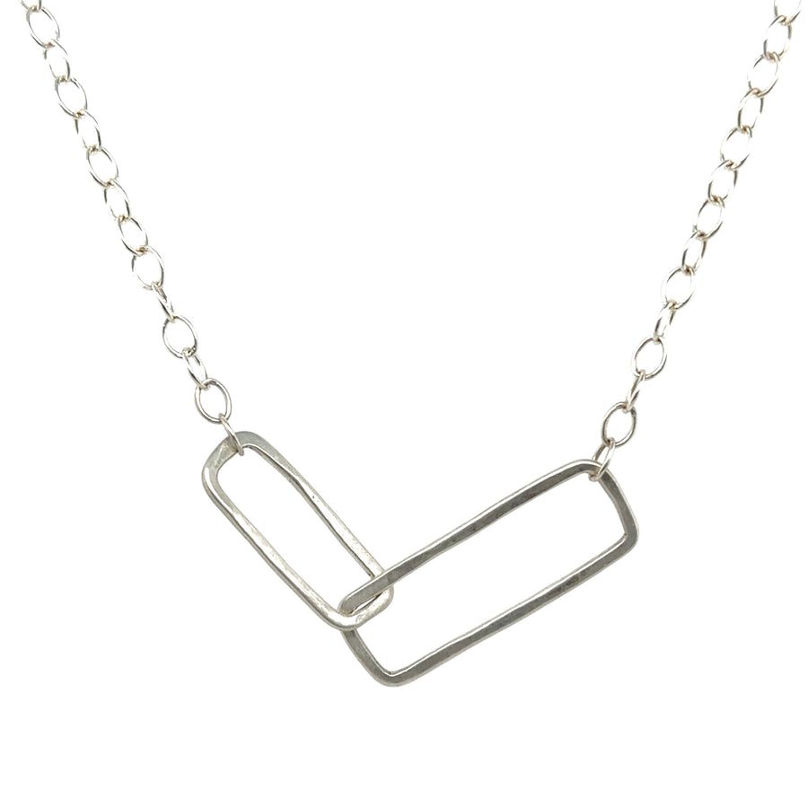 Necklace - Double Rectangle