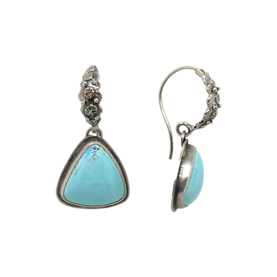 Earrings - Lavender Turquoise